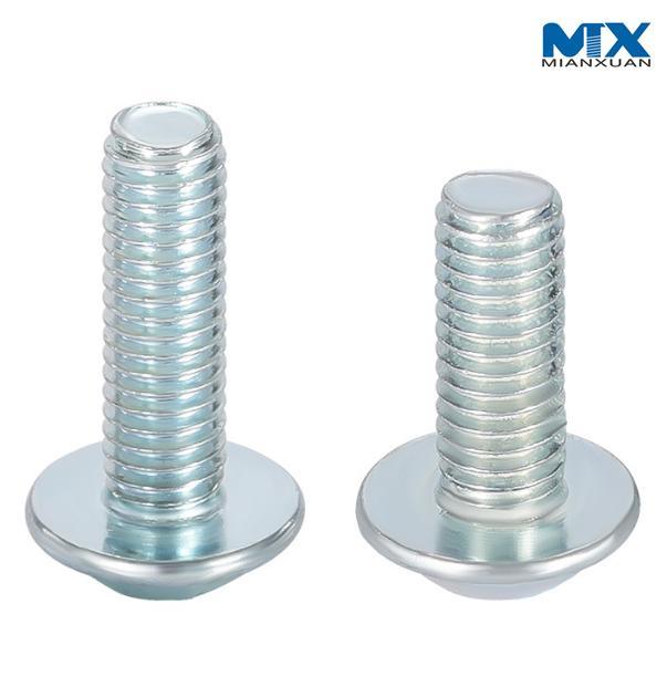 Винты с шестигранной головкой и буртиком