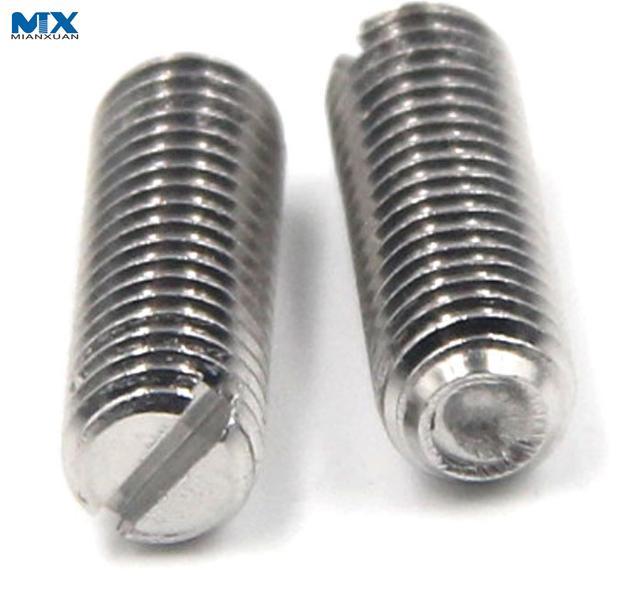 Установочные винты со шлицем и чашкой Piont