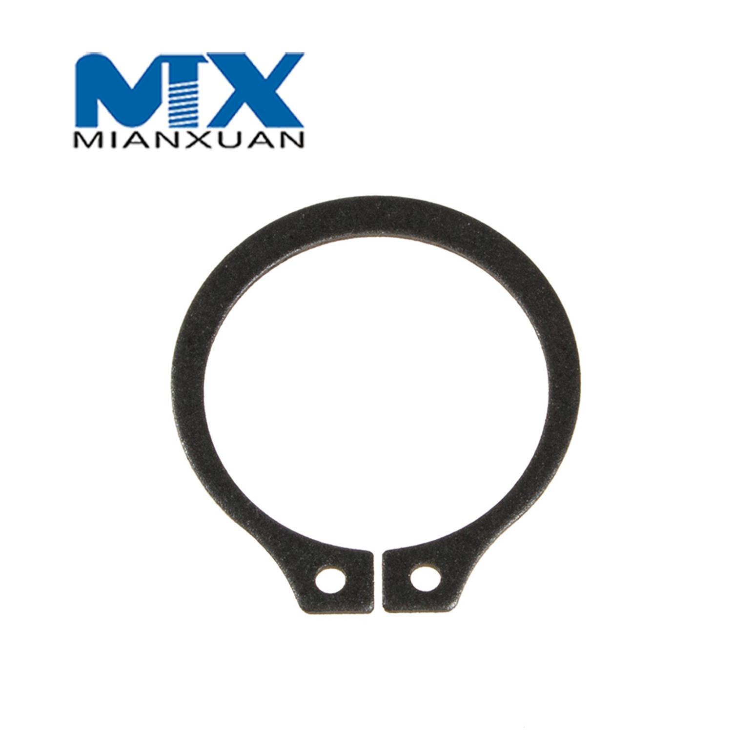 DIN472 Внутреннее стопорное кольцо из углеродистой стали для крепежной детали