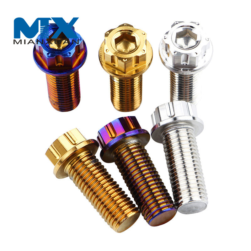 Болты с фланцем HDG Torx с шестигранной головкой M12 X 1,5 с зубцами