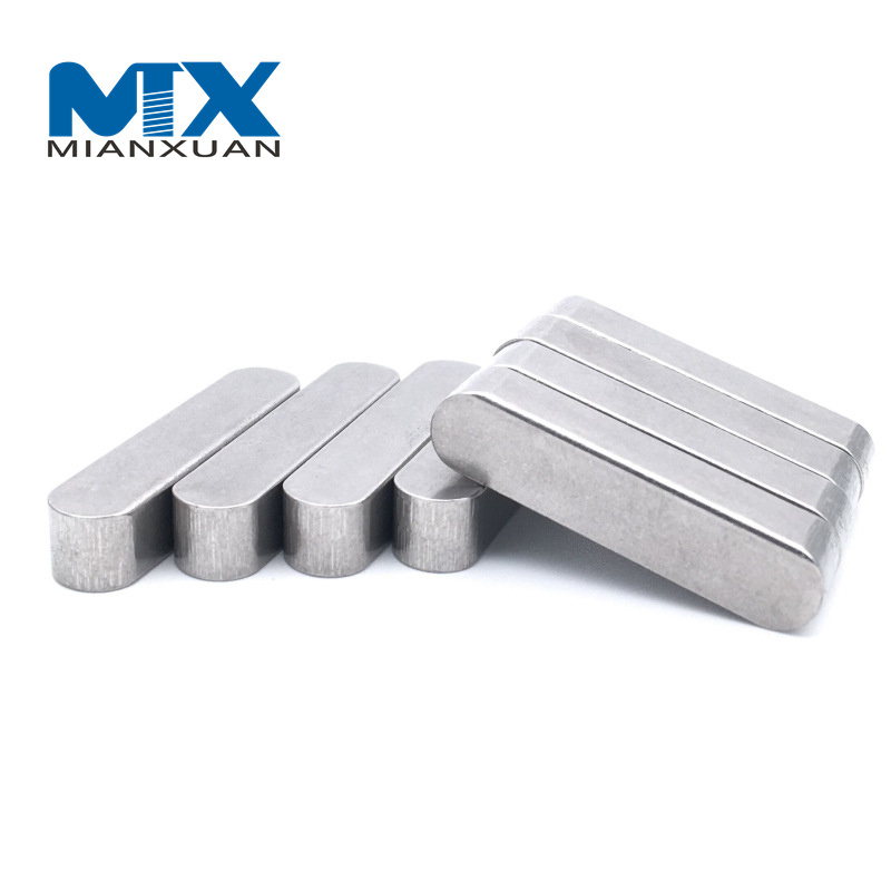 DIN6885 Плоский ключ из углеродистой стали с параллельными штифтами