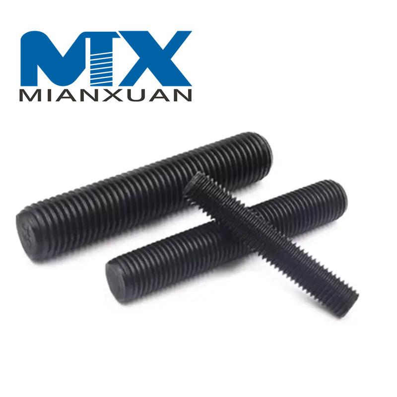 Высокопрочные резьбовые стержни с черным оксидным покрытием