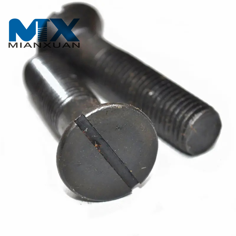 Оптовая продажа всех размеров стальной винт с потайной головкой DIN963