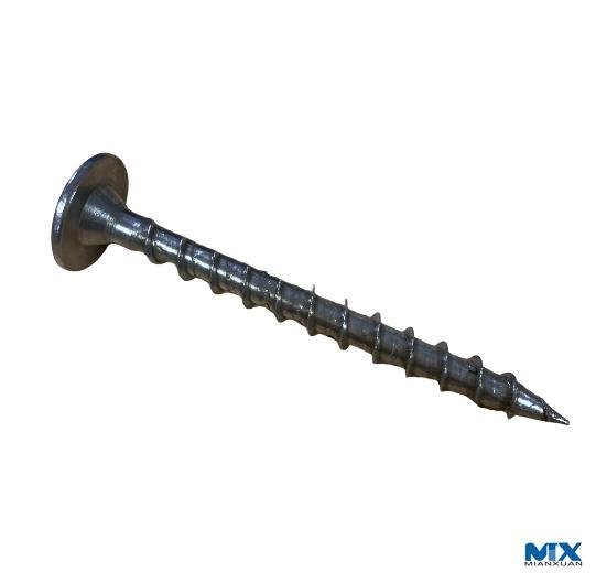 Винты для древесины из нержавеющей стали с пластинчатой ​​головкой для солнечных профилей