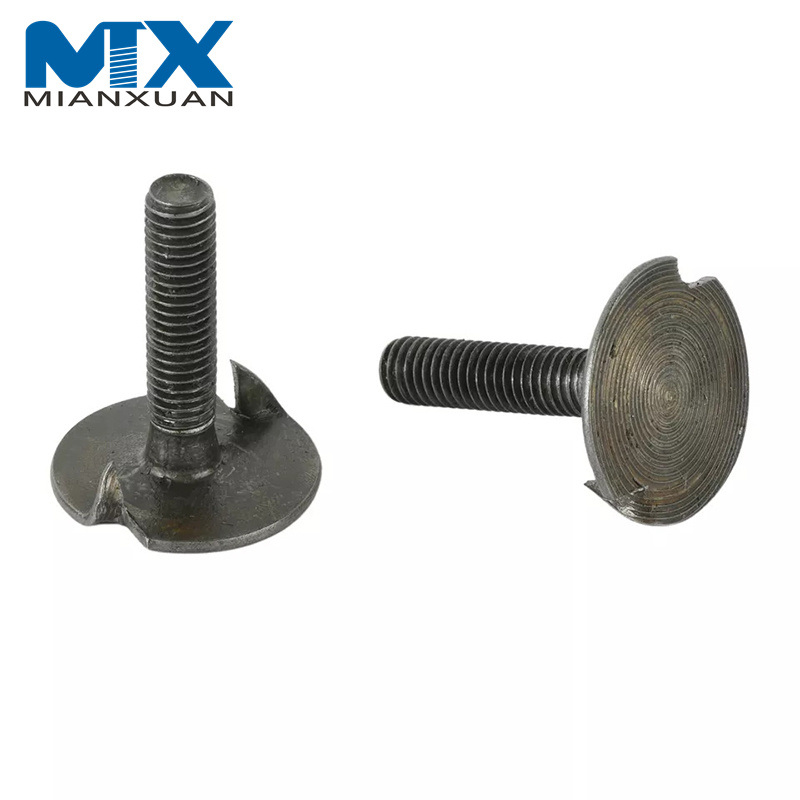 Болт DIN15237 ковшового элеватора из углеродистой стали с черной окисью OEM