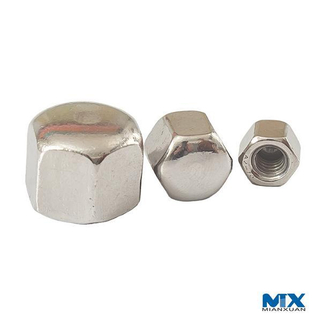 Шестигранные колпачковые гайки, низкий тип
