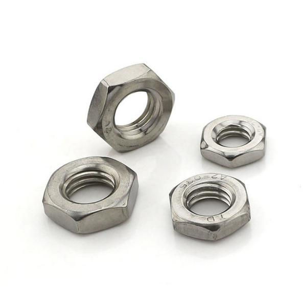 Стандартные шестигранные тонкие гайки из нержавеющей стали DIN