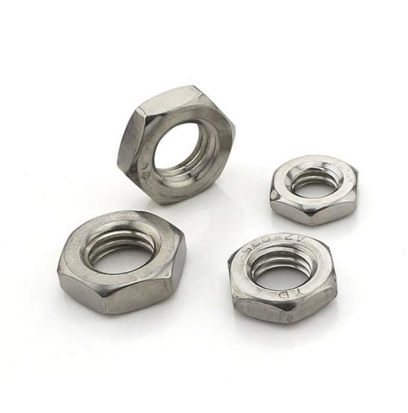 Стандартные шестигранные тонкие гайки из нержавеющей стали DIN
