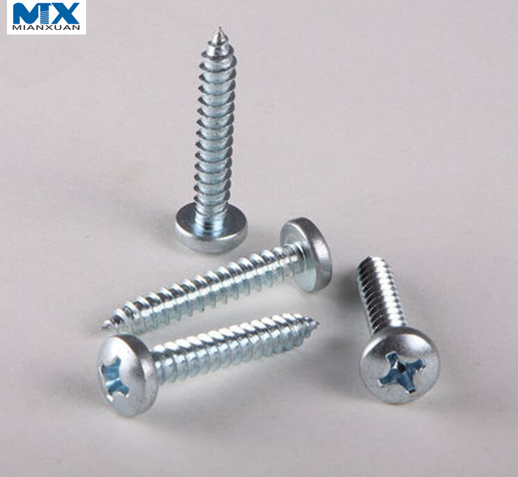 Саморезы с крестообразной потайной головкой