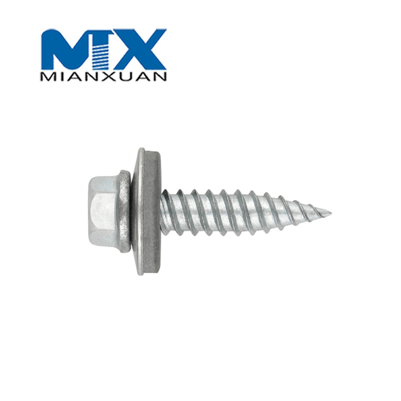 Биметаллические винты Винты Tek Screws с шайбой из EPDM