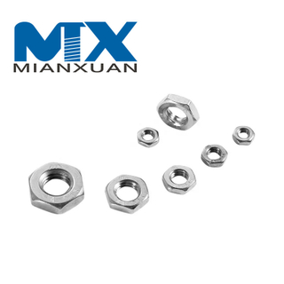 Шестигранная гайка из нержавеющей стали DIN439